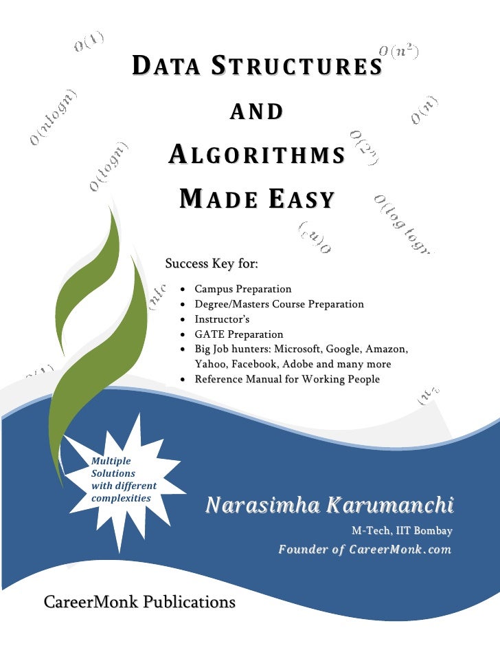data structures and algorithms made easy